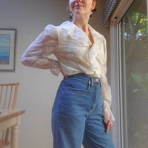 Genuine Vintage Lace Blouse